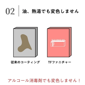 TFファニチャーは変色しない